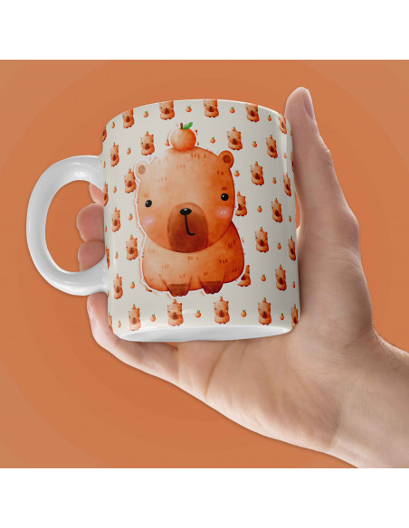 PLANTILLAS TAZAS CARPINCHOS CAPYBARA