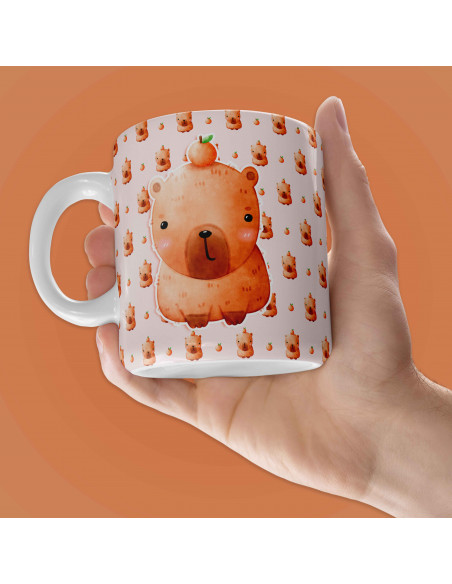PLANTILLAS TAZAS CARPINCHOS CAPYBARA