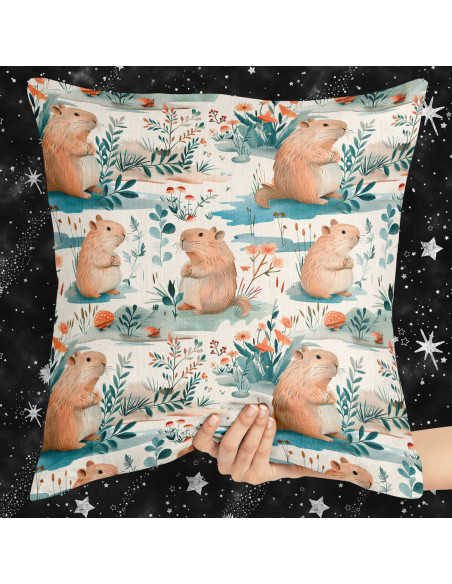 PLANTILLAS ALMOHADONES CARPINCHOS CAPYBARA