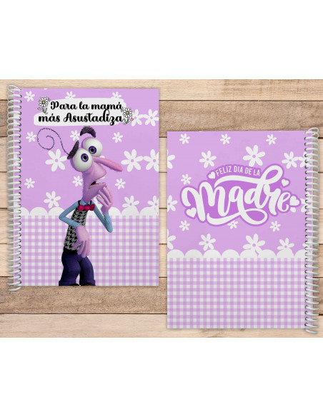 PLANTILLAS PARA CUADERNOS ANOTADORES INTENSAMENTE DIA DE LA MADRE