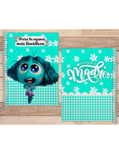 PLANTILLAS PARA CUADERNOS ANOTADORES INTENSAMENTE DIA DE LA MADRE