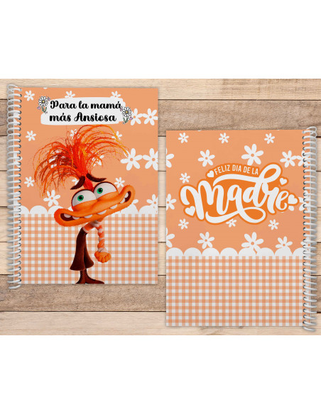 PLANTILLAS PARA CUADERNOS ANOTADORES INTENSAMENTE DIA DE LA MADRE