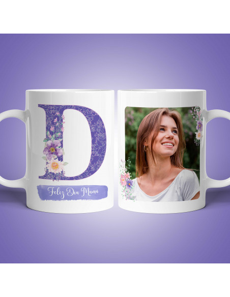 PLANTILLAS TAZAS INICIALES Y FOTO DIA DE LA MADRE