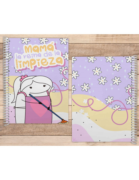PLANTILLAS PARA CUADERNOS ANOTADORES FLORK DIA DE LA MADRE