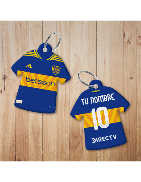 PLANTILLAS LLAVERO CAMISETA RIVER BOCA 2025