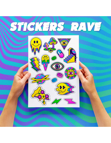 STICKERS RAVE