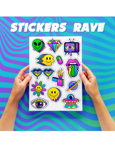 STICKERS RAVE 2