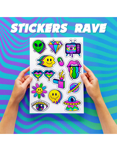 STICKERS RAVE