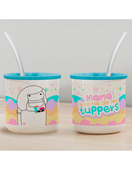 PLANTILLA MATE FLORK DIA DE LA MADRE