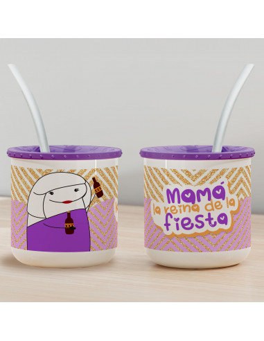 PLANTILLA MATE FLORK DIA DE LA MADRE