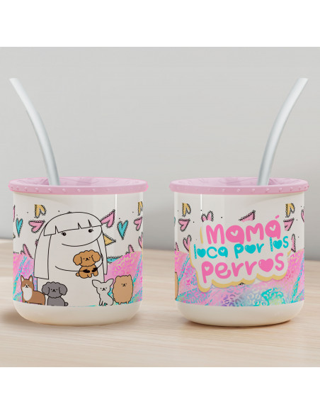 PLANTILLA MATE FLORK DIA DE LA MADRE