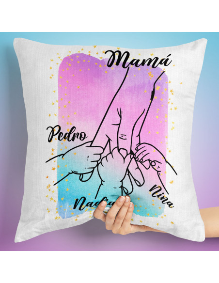 PLANTILLA ALMOHADON MANOS MAMÁ
