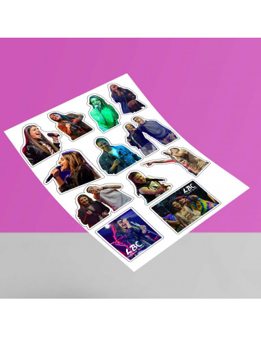 STICKERS EUGENIA QUEVEDO LA BANDA DE...