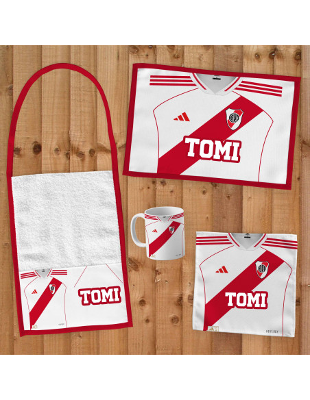 Pack Jardin - SET DE JARDIN DE CAMISETA DE RIVER 2024 2025