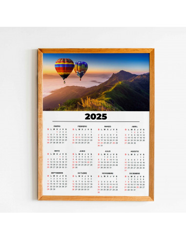 CALENDARIO 2025 PARA FOTO Y/O PUBLICIDAD
