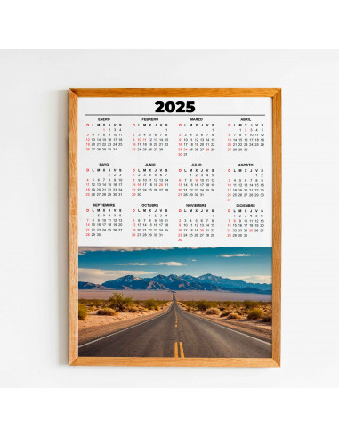 CALENDARIO 2025 PARA FOTO Y/O PUBLICIDAD