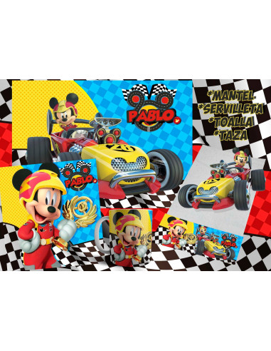 Pack Jardin - Mickey sobre ruedas2