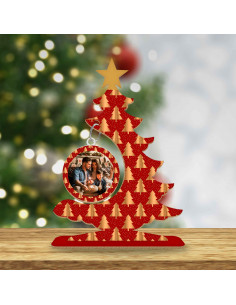 ARBOLITOS NAVIDAD EN ROJO Y...