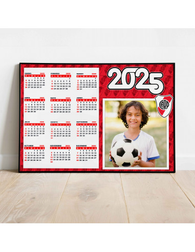 CALENDARIO 2025 PARA FOTO RIVER - BOCA