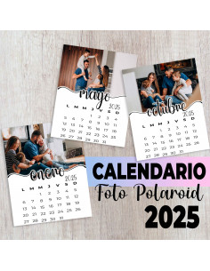 POLAROID CALENDARIO 2025