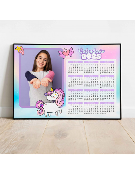 CALENDARIO 2025 PARA FOTO INFANTILES PACK 1