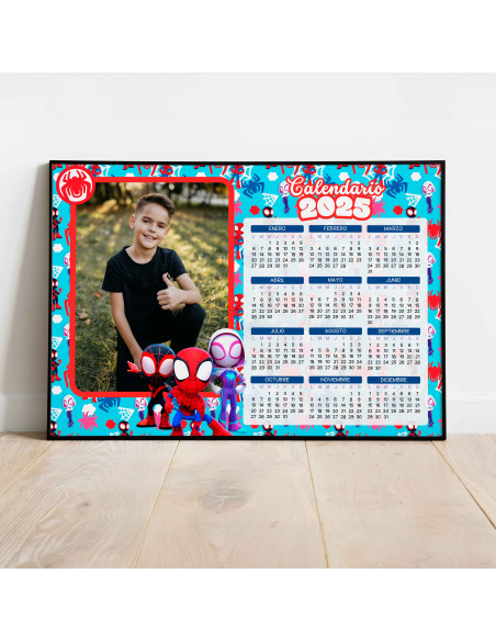 CALENDARIO 2025 PARA FOTO INFANTILES PACK 1