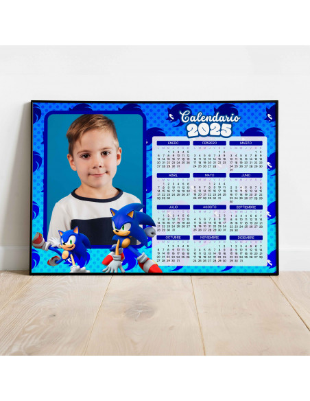 CALENDARIO 2025 PARA FOTO INFANTILES PACK 1