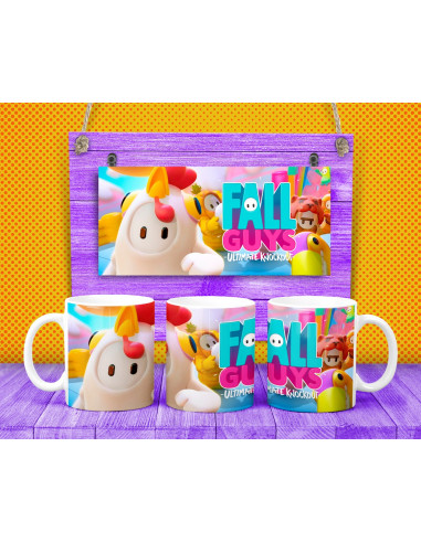 TAZAS FALLGUYS