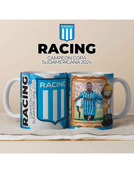 PLANTILLAS TAZAS RACING CAMPEON SUDAMERICANA 2024
