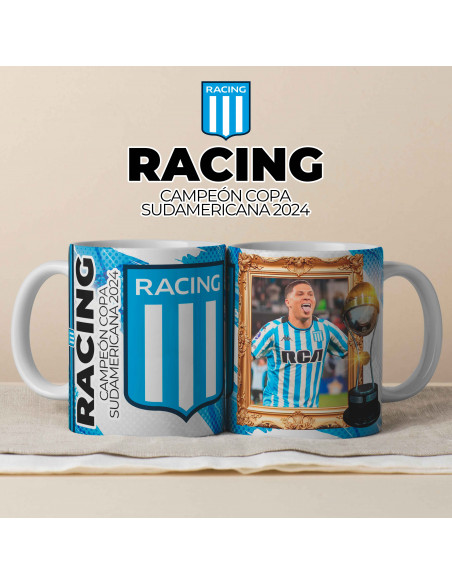 PLANTILLAS TAZAS RACING CAMPEON SUDAMERICANA 2024