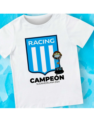 PLANTILLAS REMERAS RACING CAMPEON...