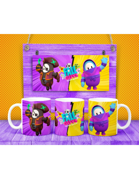 TAZAS FALLGUYS