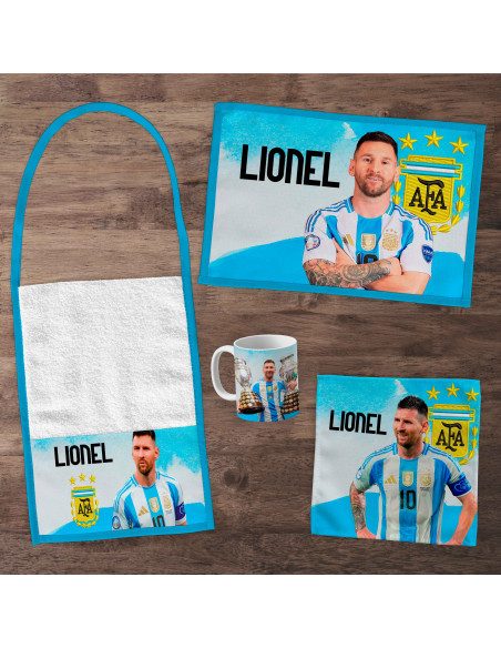 Pack Jardin - SET DE JARDIN MESSI ARGENTINA 2024