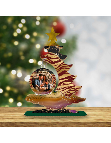 ARBOLITOS NAVIDAD VERDE Y DORADO