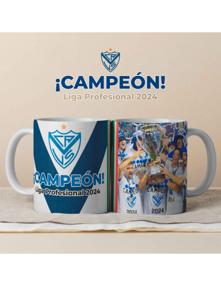 PLANTILLAS TAZAS VELEZ CAMPEON LIGA PROFESIONAL 2024