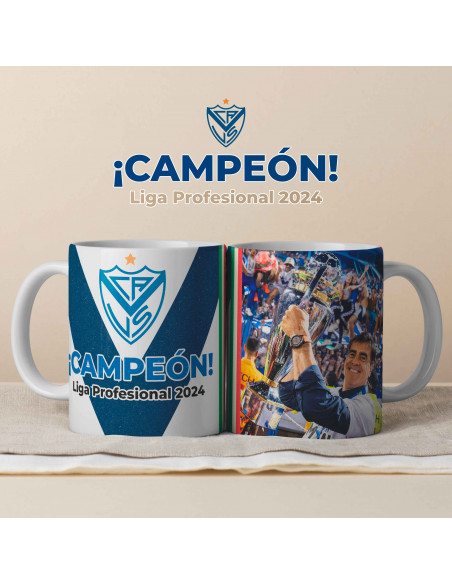 PLANTILLAS TAZAS VELEZ CAMPEON LIGA PROFESIONAL 2024