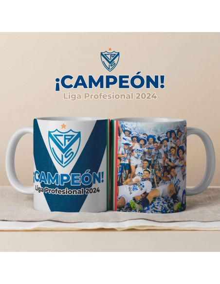 PLANTILLAS TAZAS VELEZ CAMPEON LIGA PROFESIONAL 2024