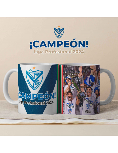PLANTILLAS TAZAS VELEZ CAMPEON LIGA PROFESIONAL 2024