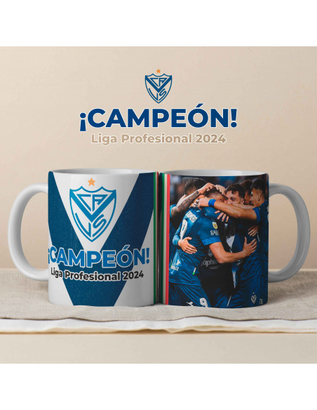 PLANTILLAS TAZAS VELEZ CAMPEON LIGA PROFESIONAL 2024