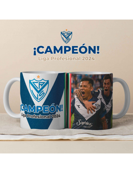 PLANTILLAS TAZAS VELEZ CAMPEON LIGA PROFESIONAL 2024
