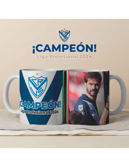 PLANTILLAS TAZAS VELEZ CAMPEON LIGA PROFESIONAL 2024