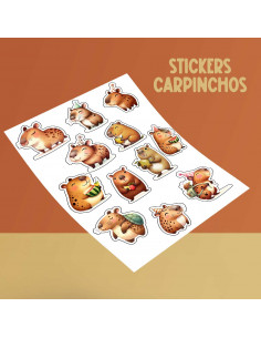 STICKERS CARPINCHOS...