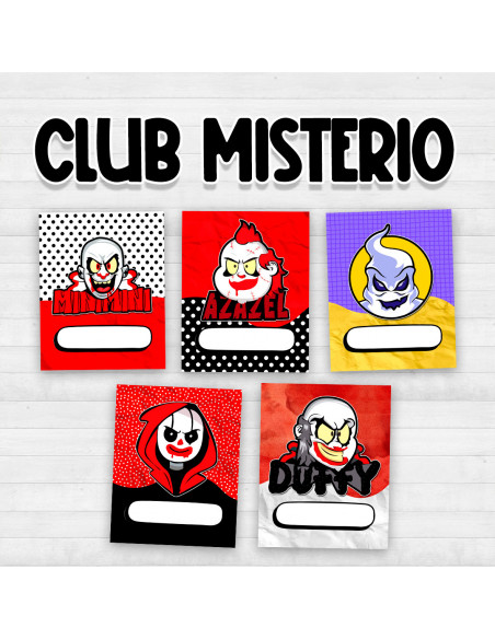 CARATULAS CLUB MISTERIO