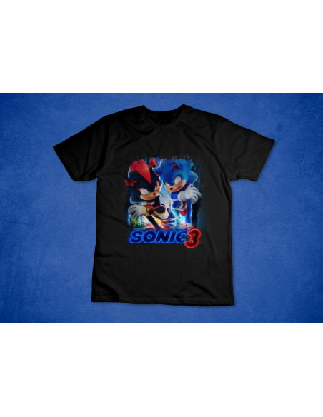 PLANTILLAS REMERAS SONIC 3