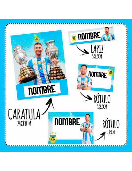 ETIQUETAS ESCOLARES 2025 PACK 1