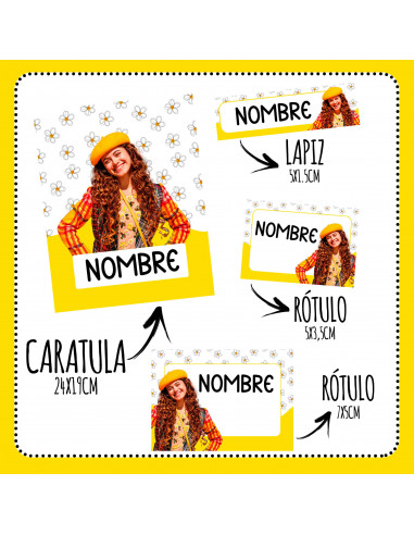 ETIQUETAS ESCOLARES 2025 PACK 1