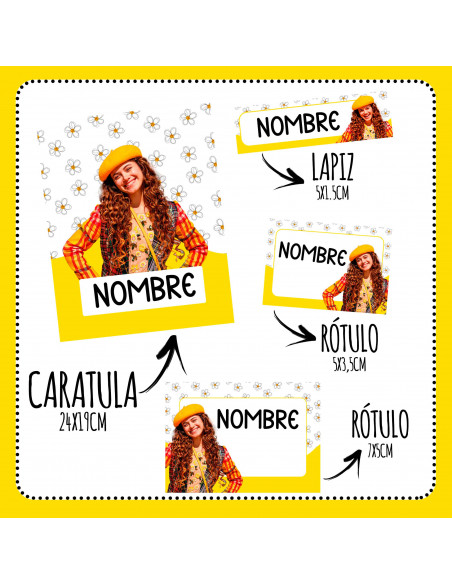 ETIQUETAS ESCOLARES 2025 PACK 1