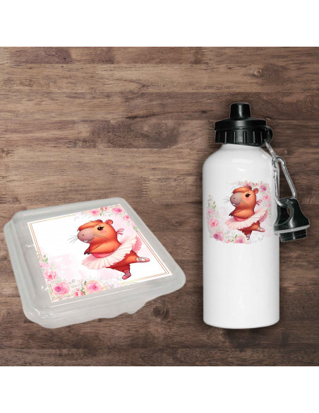 Pack Jardin - SET DE JARDIN CAPYBARA CARPINCHO BAILARINA