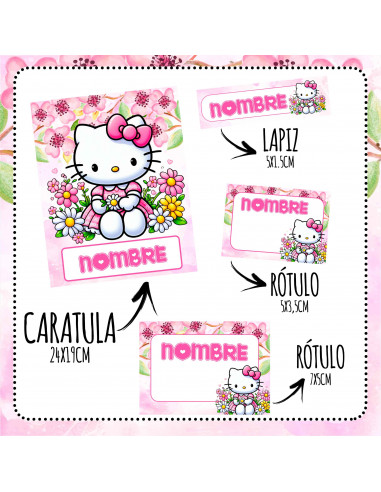 ETIQUETAS ESCOLARES 2025 PACK 3