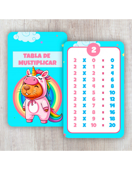 copy of TABLA DE MULTIPLICAR PACK 3